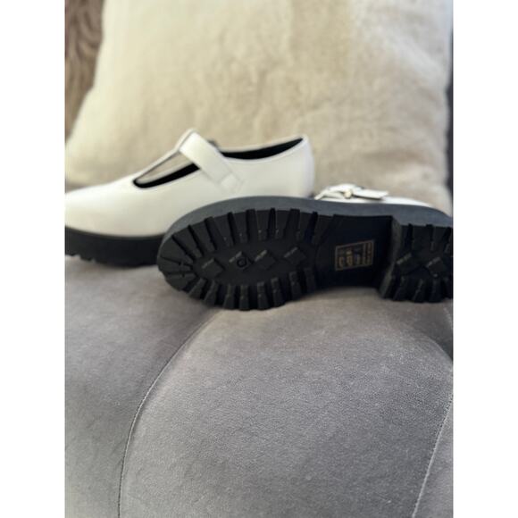 NWOT Qupid White UPBEAT01 WHITE PU Mary Janes Size 7 | SAME DAY SHIP or NEXT DAY - Picture 7 of 10